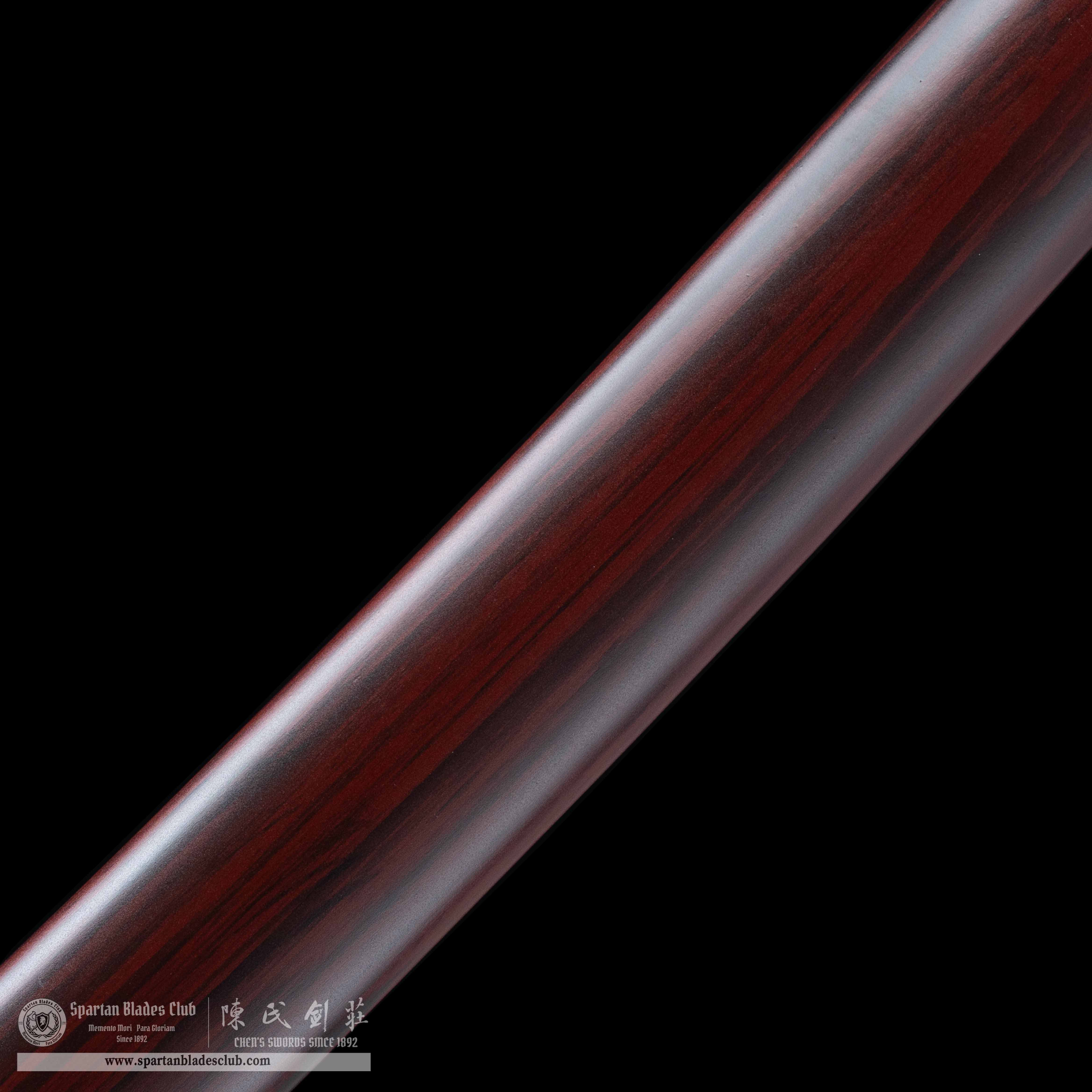 HY102 | BLUE EYE SAMURA | Katana | 65Mn steel(Spring steel) | brown | Battle-Ready | Full-tang | Spartan Blades Club | CHEN'S SWORDS 1892 - Spartan Blades Club - 陳氏劍莊1892