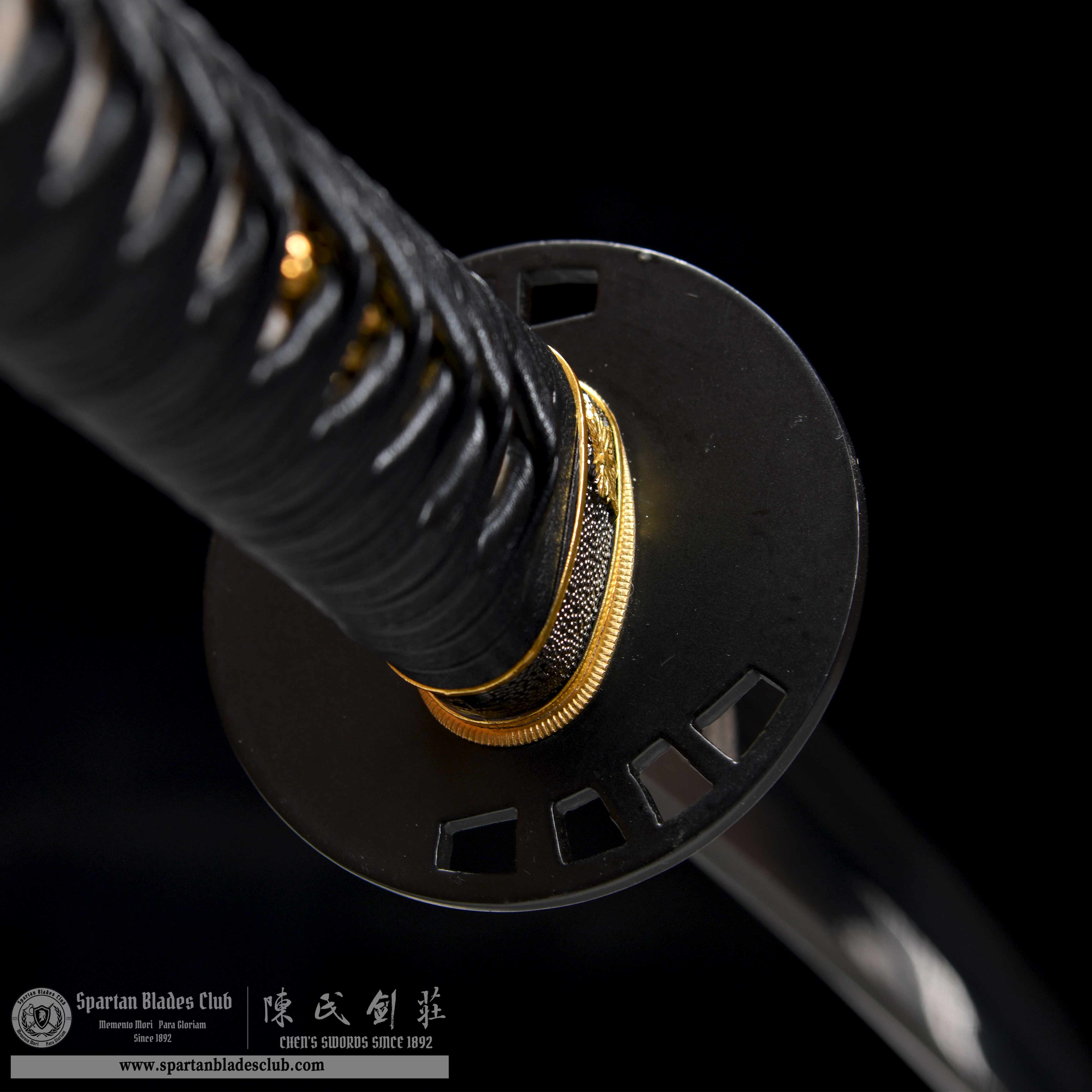 HY101 | Kill Bill | Katana | High manganese steel| Black | Battle-Ready | Full-tang | Spartan Blades Club | CHEN'S SWORDS 1892 - Spartan Blades Club - 陳氏劍莊1892