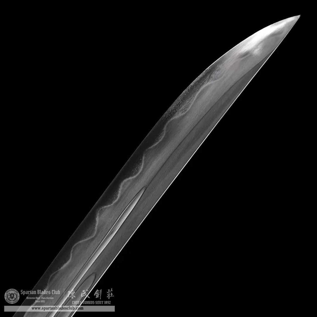 TL14 | Zhuying Miao Dao | Chinese sword (Miao Dao) | Wootz steel | Clay-tempered | Ray-skin | Battle-Ready | Full-tang | Spartan Blades Club | CHEN'S SWORDS 1892 - Spartan Blades Club - 陳氏劍莊1892