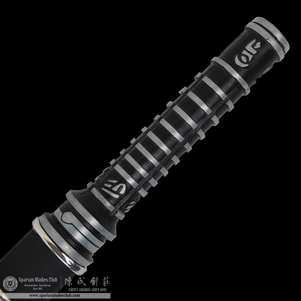 HY109 | Daywalker | Blade | Sword | T10 Steel | Clay-tempered | Real Hamon | Black | Battle-Ready ｜Full-tang ｜Spartan Blades Club | CHEN'S SWORDS 1892 - Spartan Blades Club - 陳氏劍莊1892