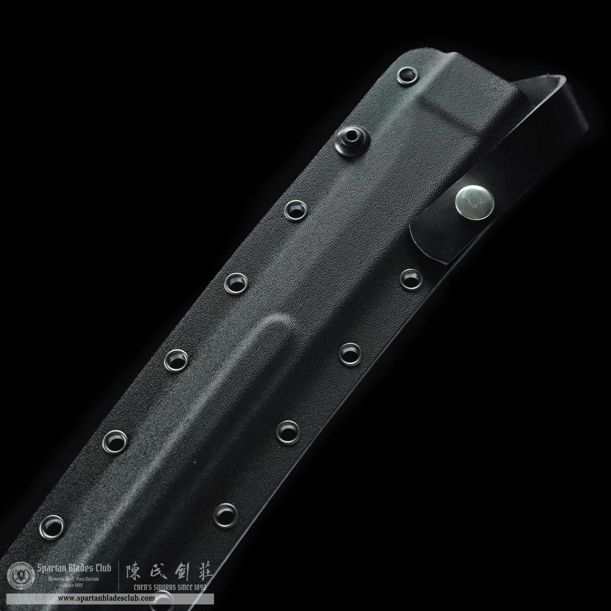 LRT11 | Dutai Katana | Katana | Carbon Steel | Titanium-coated | Never rust | Black | Battle-Ready | Full-tang | Spartan Blades Club | CHEN'S SWORDS 1892 - Spartan Blades Club - 陳氏劍莊1892