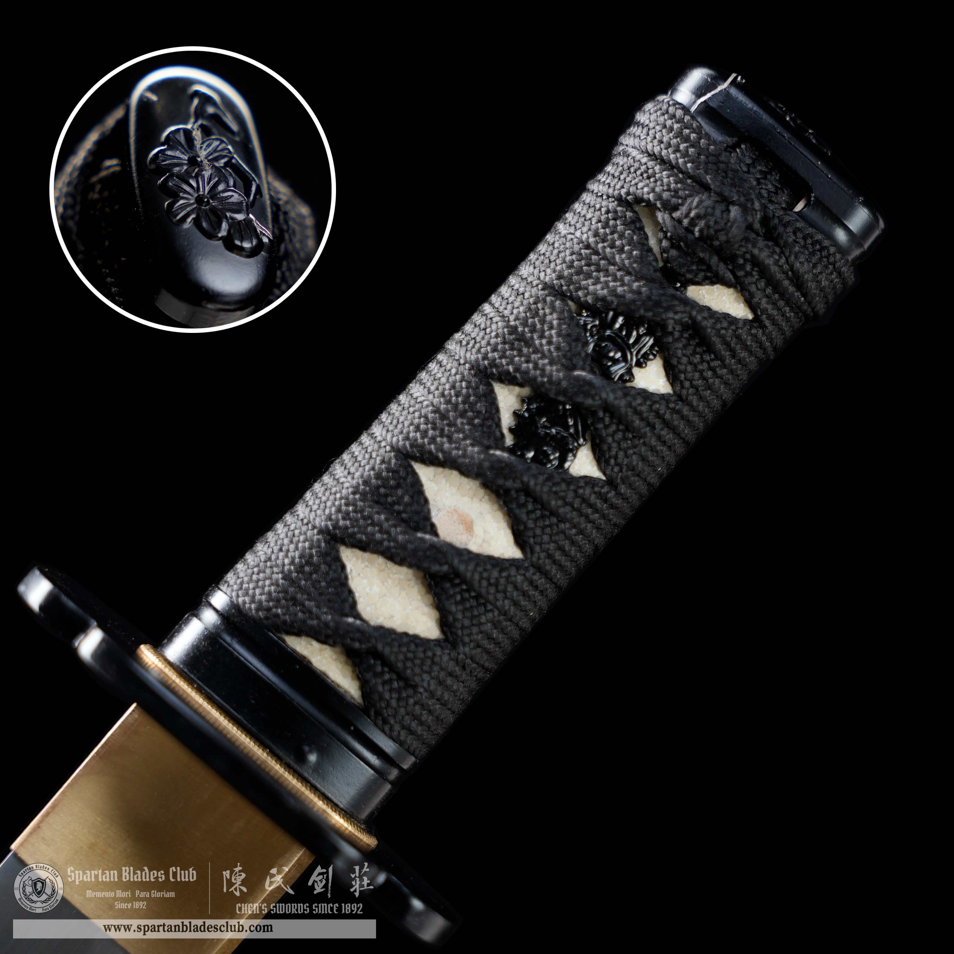 HY118 | Gogo's Tanto | KILL BILL | Tanto | T10 Steel | Clay-tempered | Real Hamon | Red | Battle-Ready | Full-tang | Spartan Blades Club | CHEN'S SWORDS 1892 - Spartan Blades Club - 陳氏劍莊1892