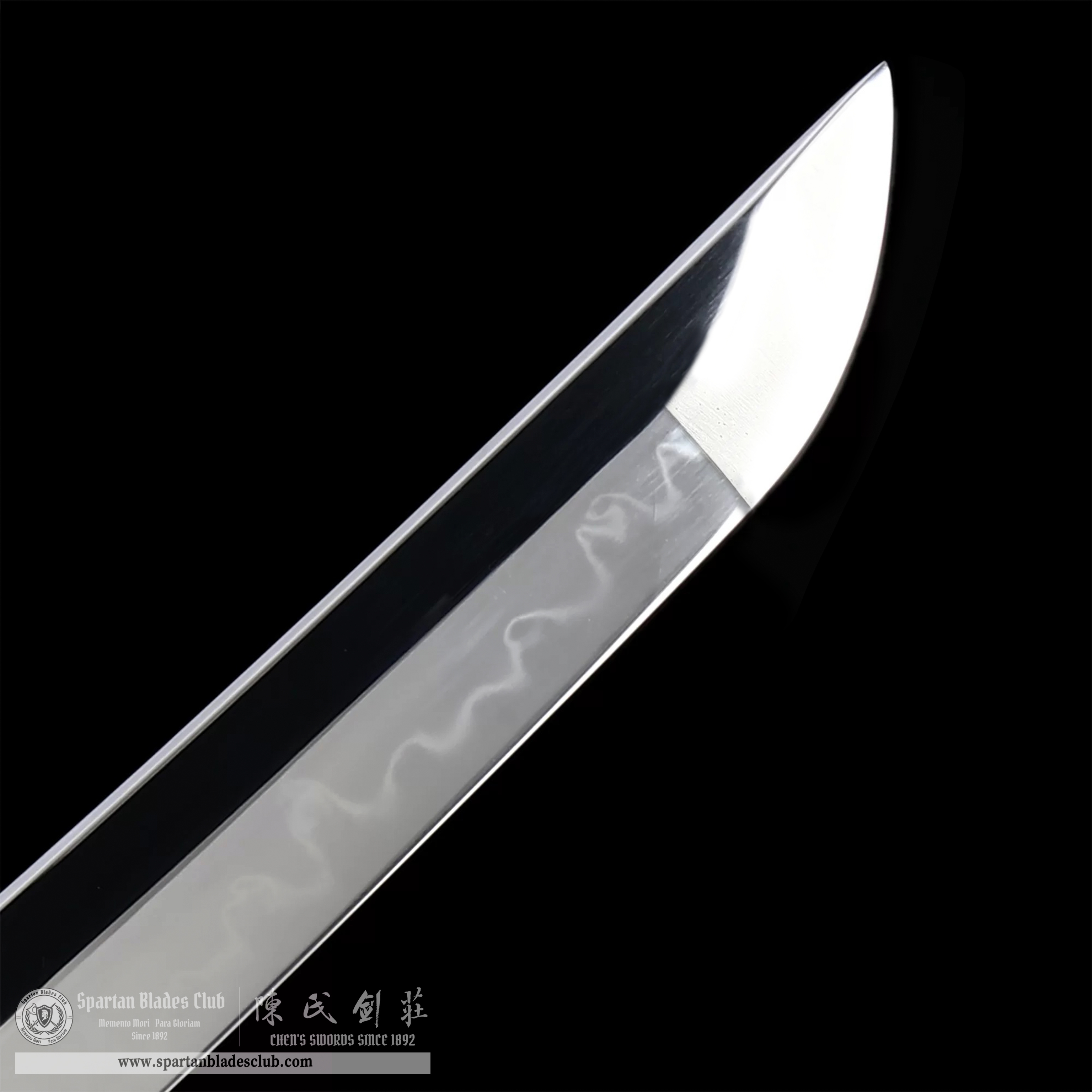 HY118 | Gogo's Tanto | KILL BILL | Tanto | T10 Steel | Clay-tempered | Real Hamon | Red | Battle-Ready | Full-tang | Spartan Blades Club | CHEN'S SWORDS 1892 - Spartan Blades Club - 陳氏劍莊1892