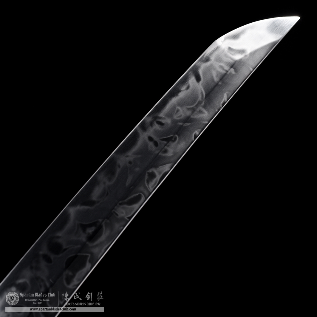 HW12 | Heijin Bushi Blade | Wakizashi | T10 steel | Clay-tempered | Hitatsura Hamon | Black&Golden | Battle-Ready | Full-tang | Spartan Blades Club | CHEN'S SWORDS 1892 - Spartan Blades Club - 陳氏劍莊1892