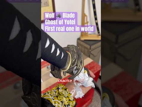 Atsu's Wolf Blade - Ghost of Yotei | Damascus Steel Clay-tempered | Real Hamon | Battle Ready | Full Tang | Spartan Blades Club CHEN'S SWORDS 1892 - Spartan Blades Club - 陳氏劍莊1892