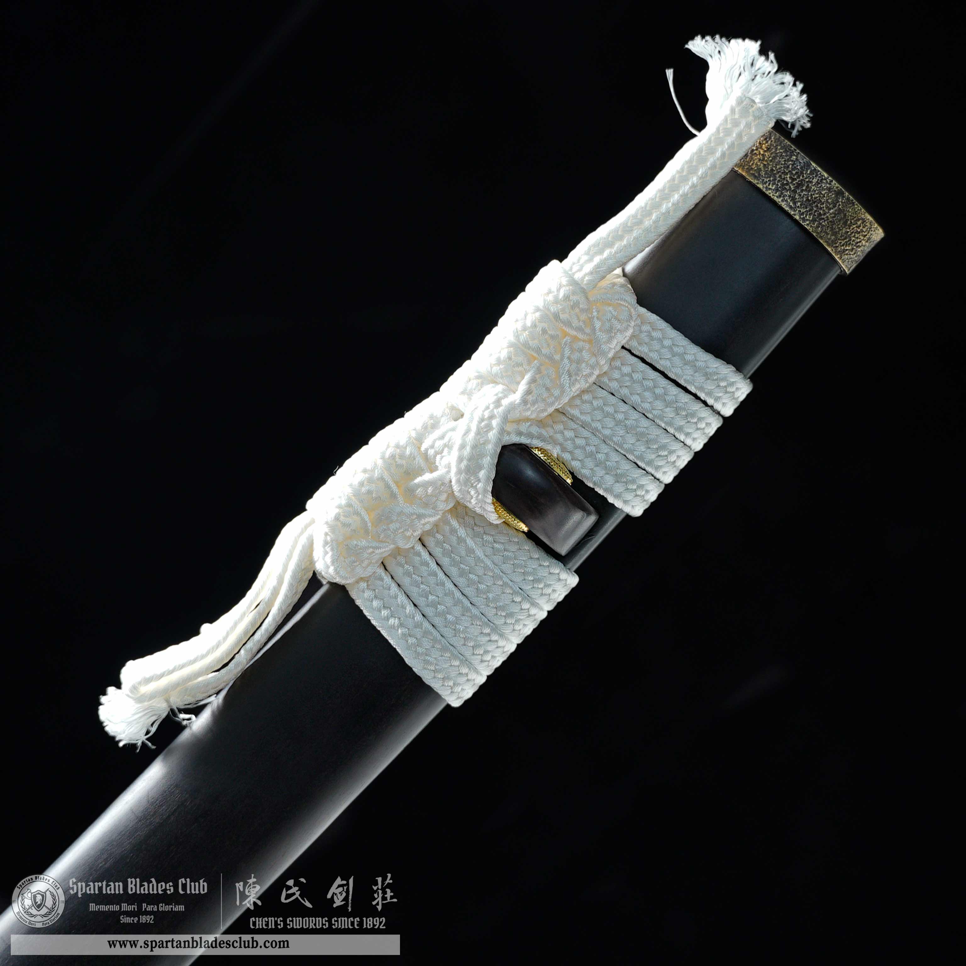 Atsu's Wolf Blade - Ghost of Yotei | Damascus Steel Clay-tempered | Real Hamon | Battle Ready | Full Tang | Spartan Blades Club CHEN'S SWORDS 1892 - Spartan Blades Club - 陳氏劍莊1892