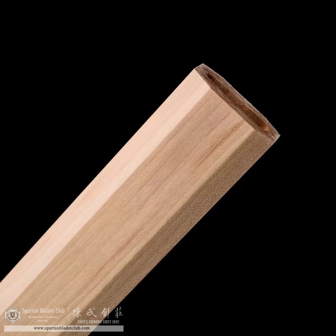 TL25 | BaiMu Blade | Shirasaya | Damascus Steel | White | Natural Wood | Battle-Ready | Full-tang | Spartan Blades Club | CHEN'S SWORDS 1892 - Spartan Blades Club - 陳氏劍莊1892