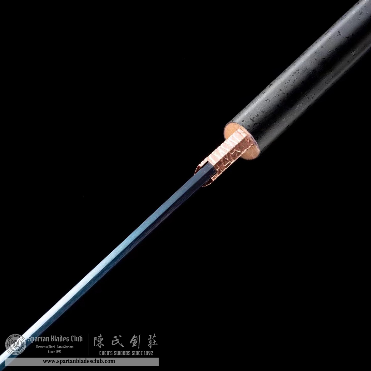 TL26 | LanFeng Blade | Shirasaya | Carbon Steel | Black&Blue | Solid Wood | Battle-Ready | Full-tang | Spartan Blades Club | CHEN'S SWORDS 1892 - Spartan Blades Club - 陳氏劍莊1892