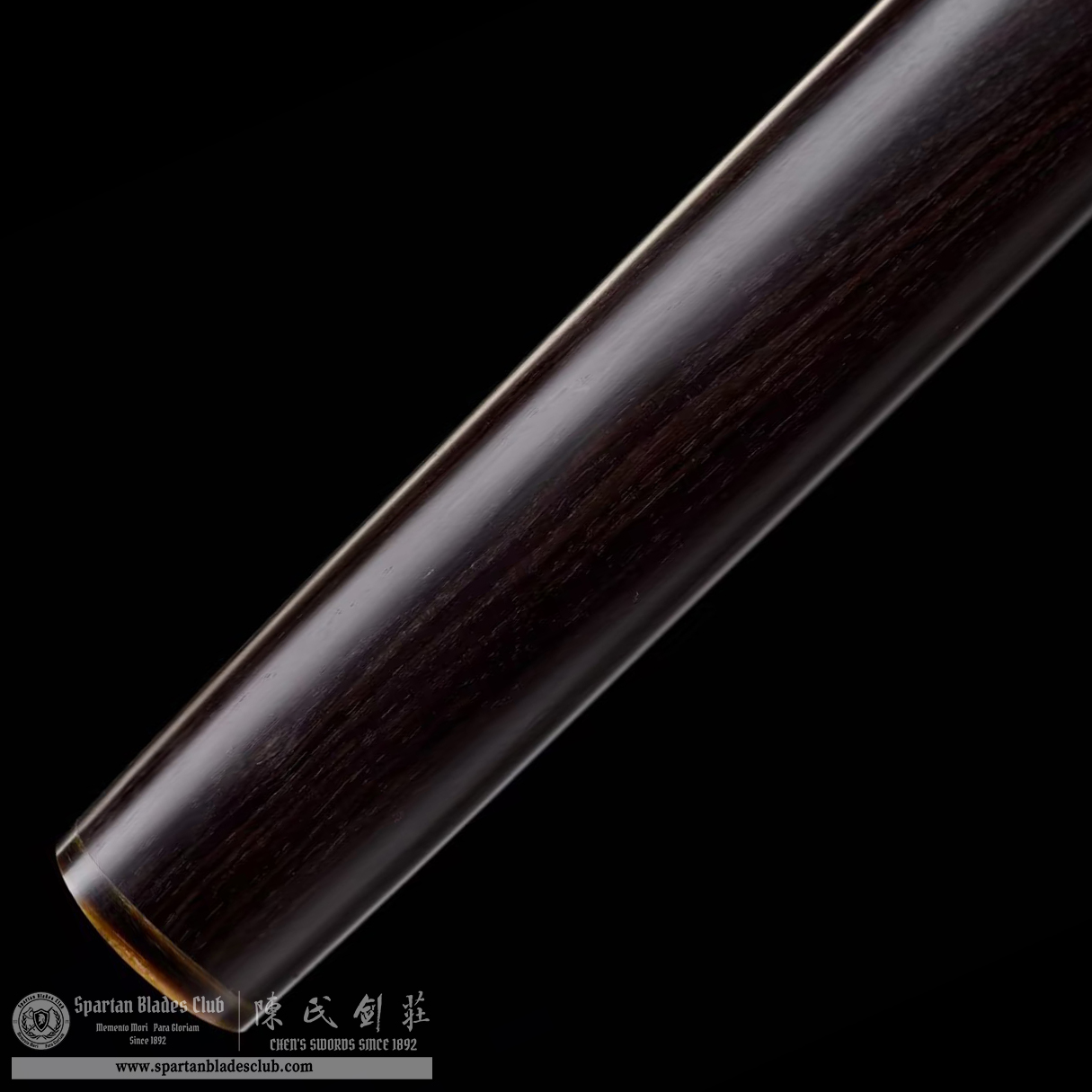 TL27 | HeiWu Blade | Shirasaya | Wootz Steel | Clay-tempered | Real Hamon | Black | Battle-Ready | Full-tang | Spartan Blades Club | CHEN'S SWORDS 1892 - Spartan Blades Club - 陳氏劍莊1892