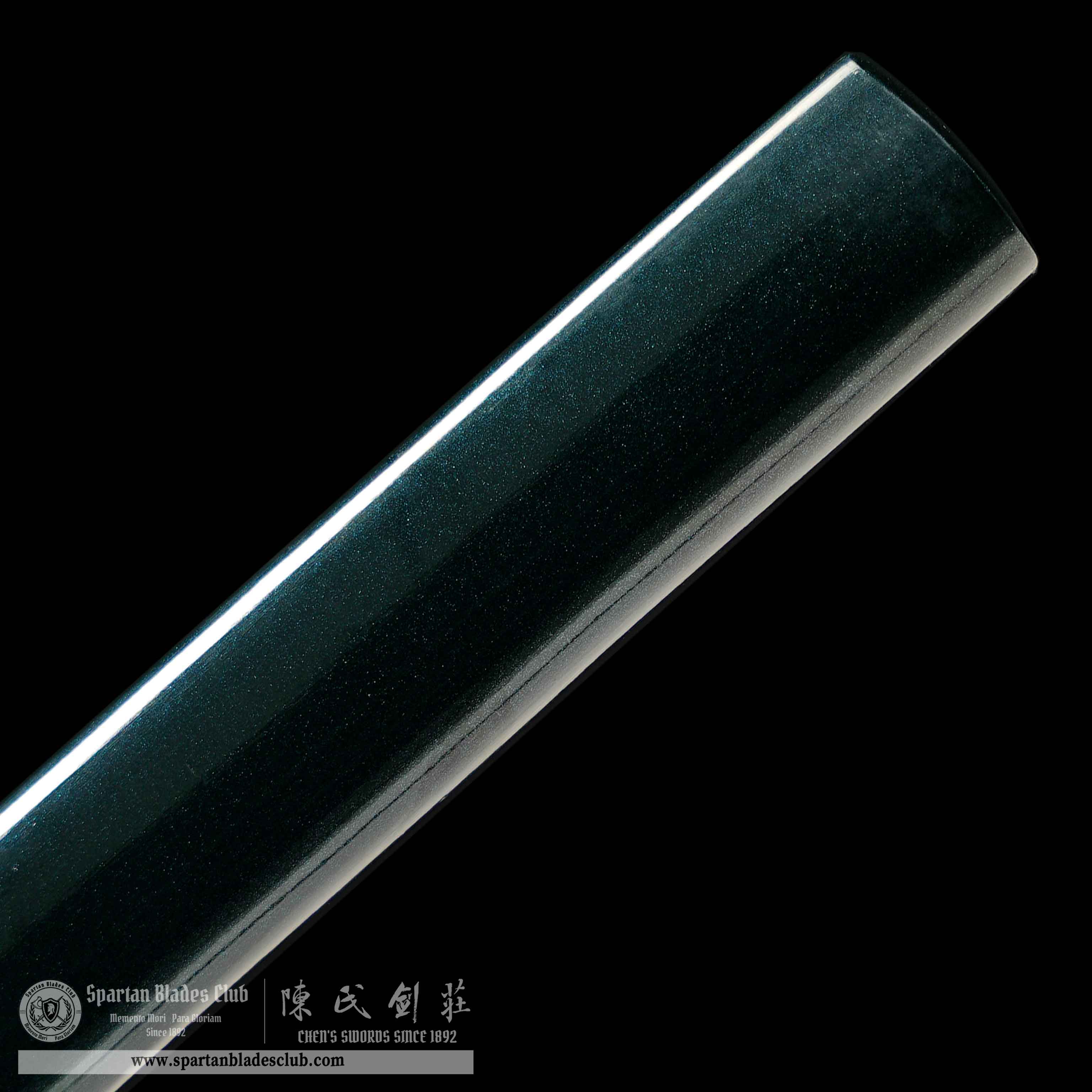 HY128 | Lulong Samurai | Ninjato | T10 Steel | Clay-tempered | Real Hamon | Green | Loong (Chinese Dragon) | Battle-Ready | Full-tang | Spartan Blades Club | CHEN'S SWORDS 1892 - Spartan Blades Club - 陳氏劍莊1892