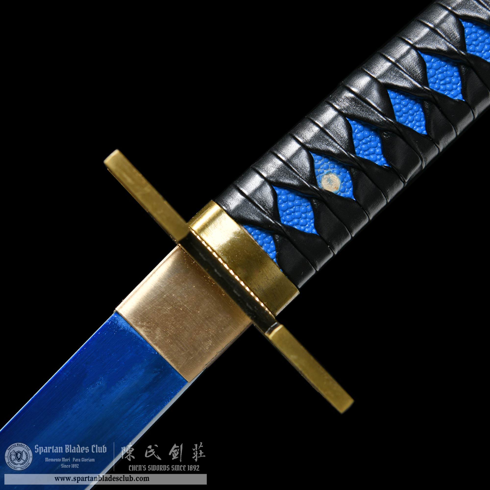 Tokitou Muichirou Sword - Demon Slayer - Handmade Real Sword - Sharp - high-manganese steel - Full tang and Battle ready - Japanese Anime Cosplay - SBC - Spartan Blades Club - 陳氏劍莊1892