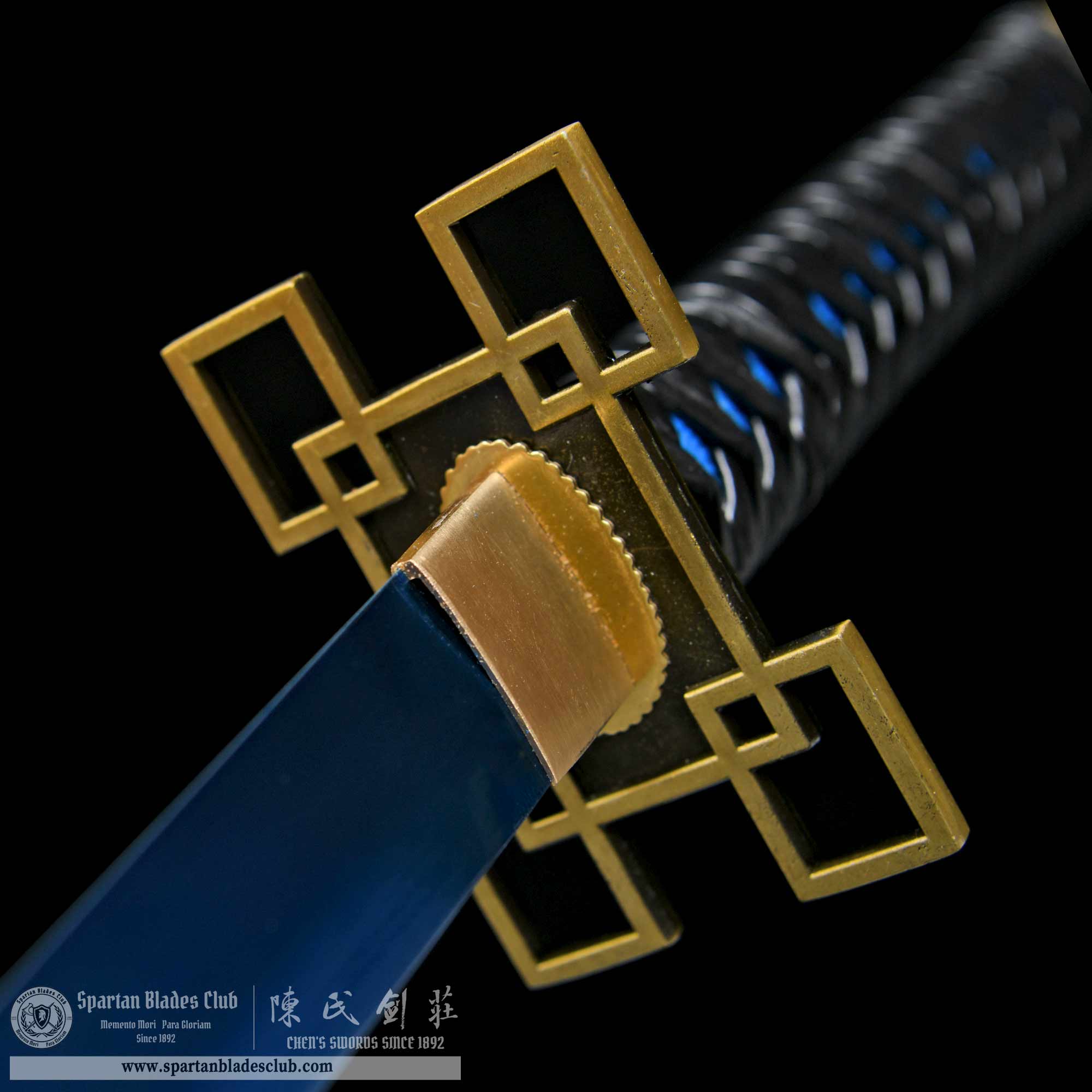 Tokitou Muichirou Sword - Demon Slayer - Handmade Real Sword - Sharp - high-manganese steel - Full tang and Battle ready - Japanese Anime Cosplay - SBC - Spartan Blades Club - 陳氏劍莊1892