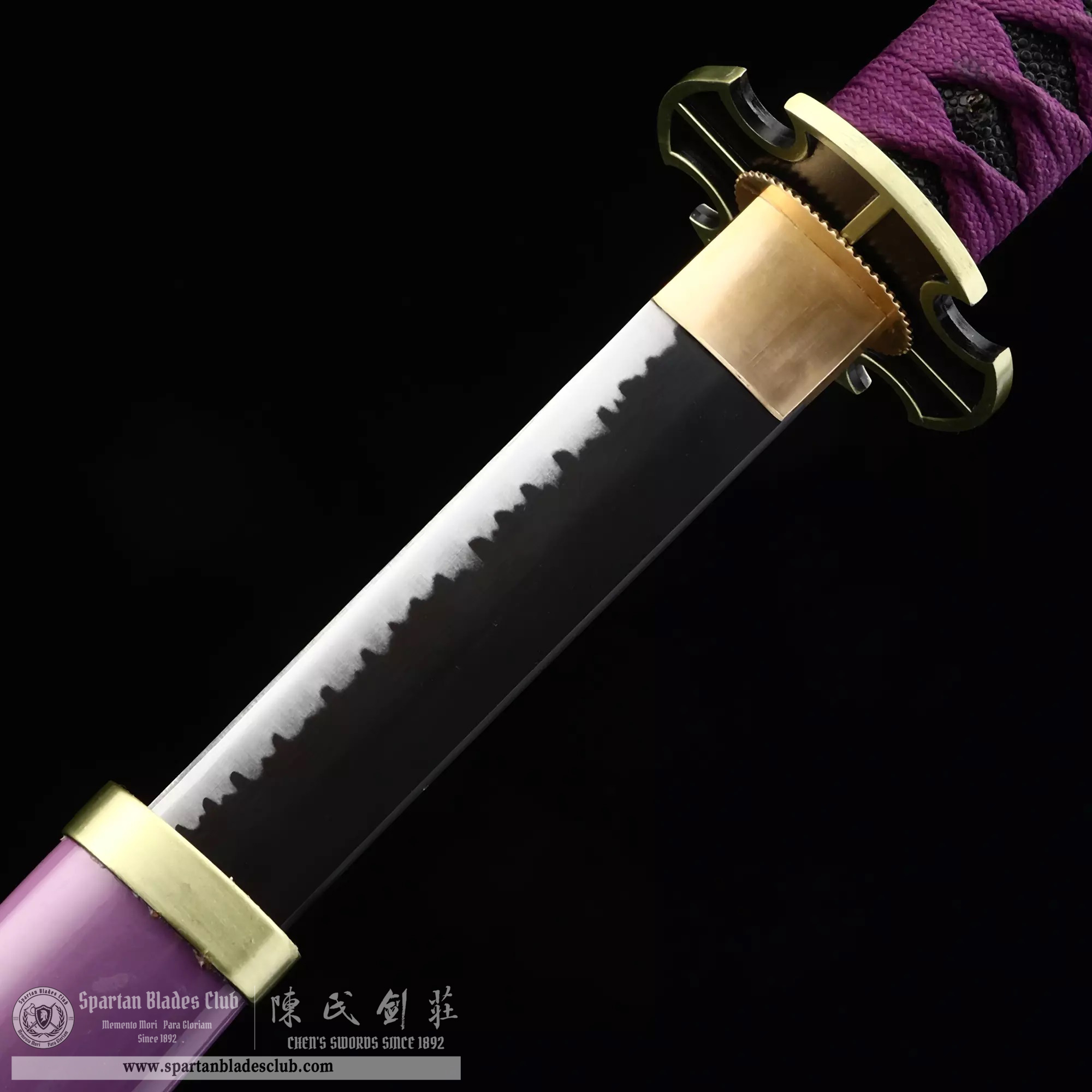 Nidai Kitetsu- Flower Sword -  Vista - ONE PIECE - Handmade Real Sword - Sharp - 1045 Carbon steel - Full tang and Battle ready - Japanese Anime Sword - Cosplay - SBC - Spartan Blades Club - 陳氏劍莊1892