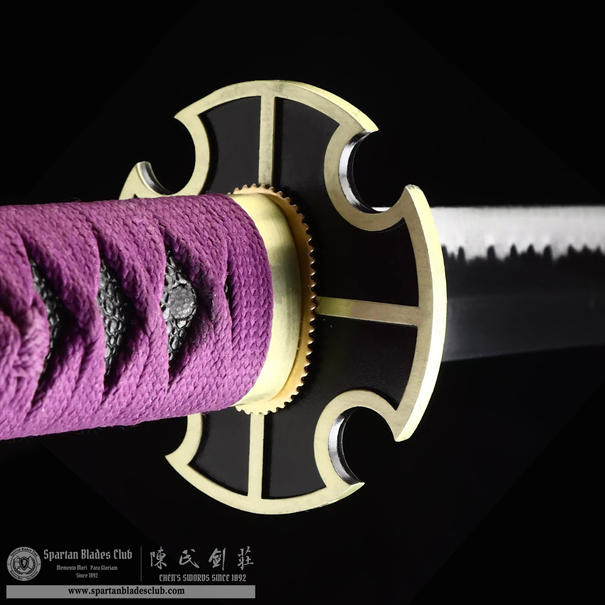 Nidai Kitetsu- Flower Sword -  Vista - ONE PIECE - Handmade Real Sword - Sharp - 1045 Carbon steel - Full tang and Battle ready - Japanese Anime Sword - Cosplay - SBC - Spartan Blades Club - 陳氏劍莊1892