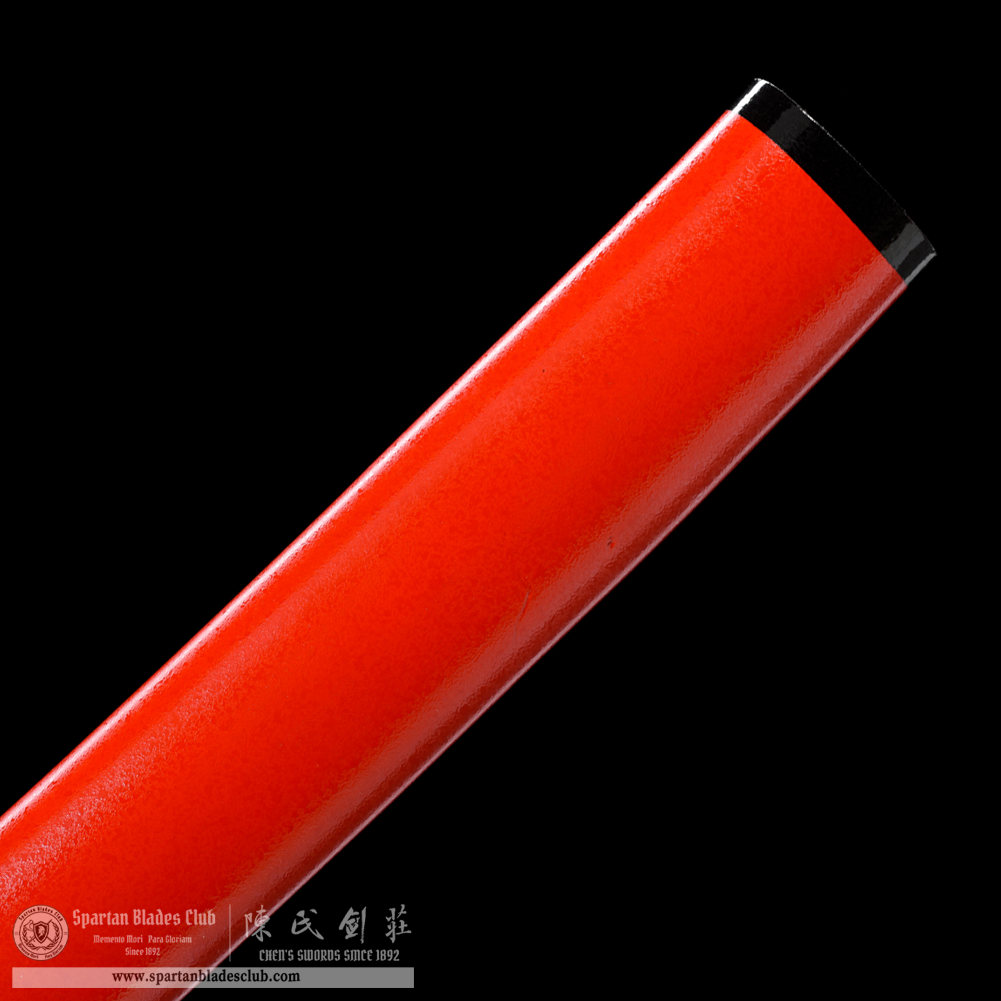 HW17 | Shukaku Blade | Shirasaya | Tanto | Carbon Steel | Red | Battle-Ready | Full-tang | Spartan Blades Club | CHEN'S SWORDS 1892 - Spartan Blades Club - 陳氏劍莊1892