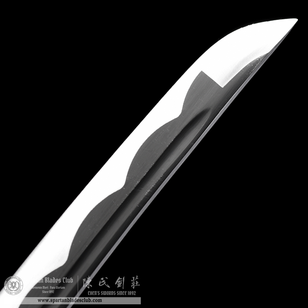 HW15 | Sekichiku Wakizashi | Carbon Steel | Red | Bamboo | Battle-Ready | Full-tang | Spartan Blades Club | CHEN'S SWORDS 1892 - Spartan Blades Club - 陳氏劍莊1892