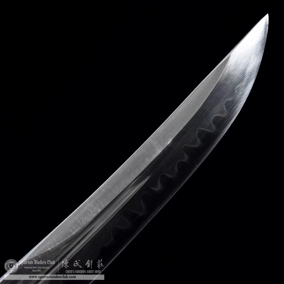 TL29 | HongMu Blade | Tanto | Shirasaya | T10 Steel | Clay-tempered | Real Hamon | Orange | Battle-Ready | Full-tang | Spartan Blades Club | CHEN'S SWORDS 1892 - Spartan Blades Club - 陳氏劍莊1892
