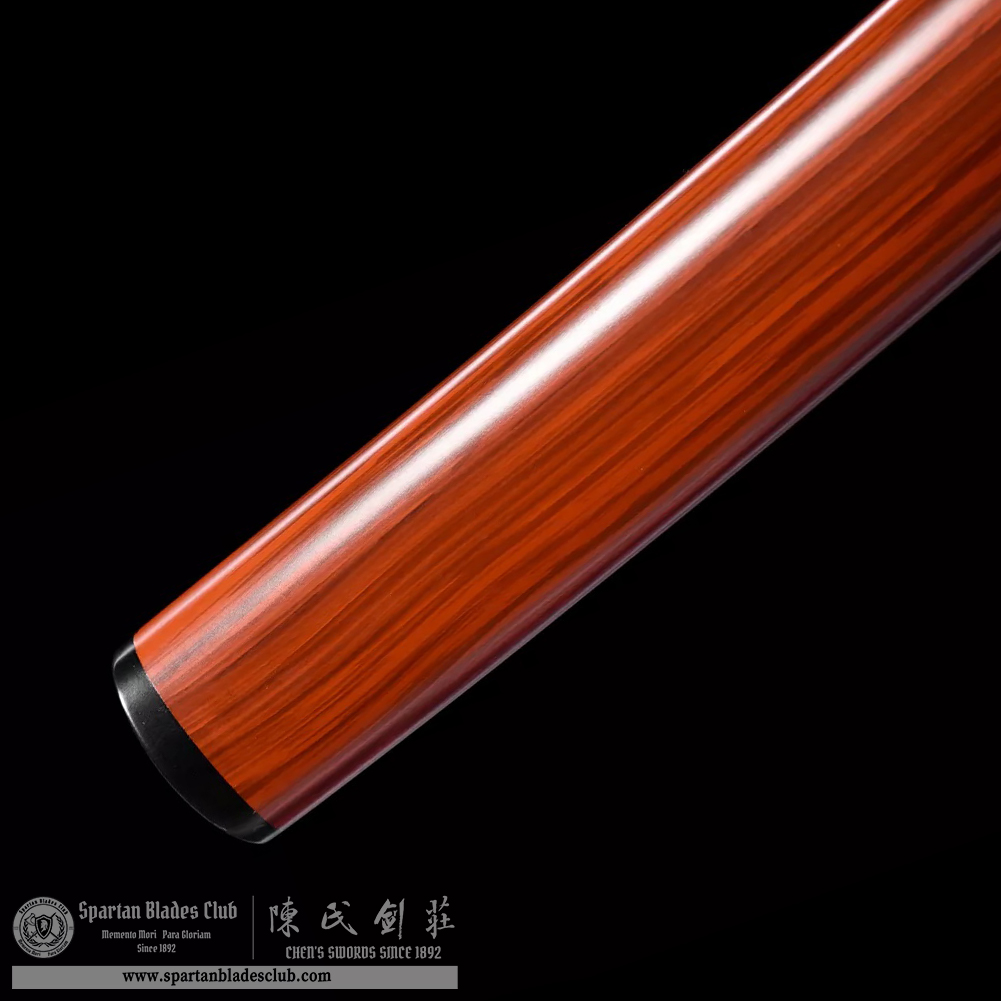 HW15 | Sekichiku Wakizashi | Carbon Steel | Red | Bamboo | Battle-Ready | Full-tang | Spartan Blades Club | CHEN'S SWORDS 1892 - Spartan Blades Club - 陳氏劍莊1892