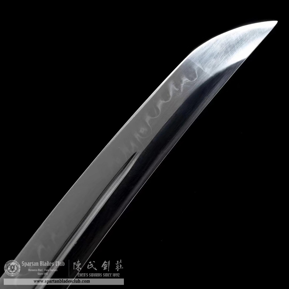 TL30 | Kokutan Komarumaru | Shirasaya | Tanto | T10 Steel | Clay-tempered | Real Hamon | Black | ebony wood | Battle-Ready | Full-tang | Spartan Blades Club | CHEN'S SWORDS 1892 - Spartan Blades Club - 陳氏劍莊1892