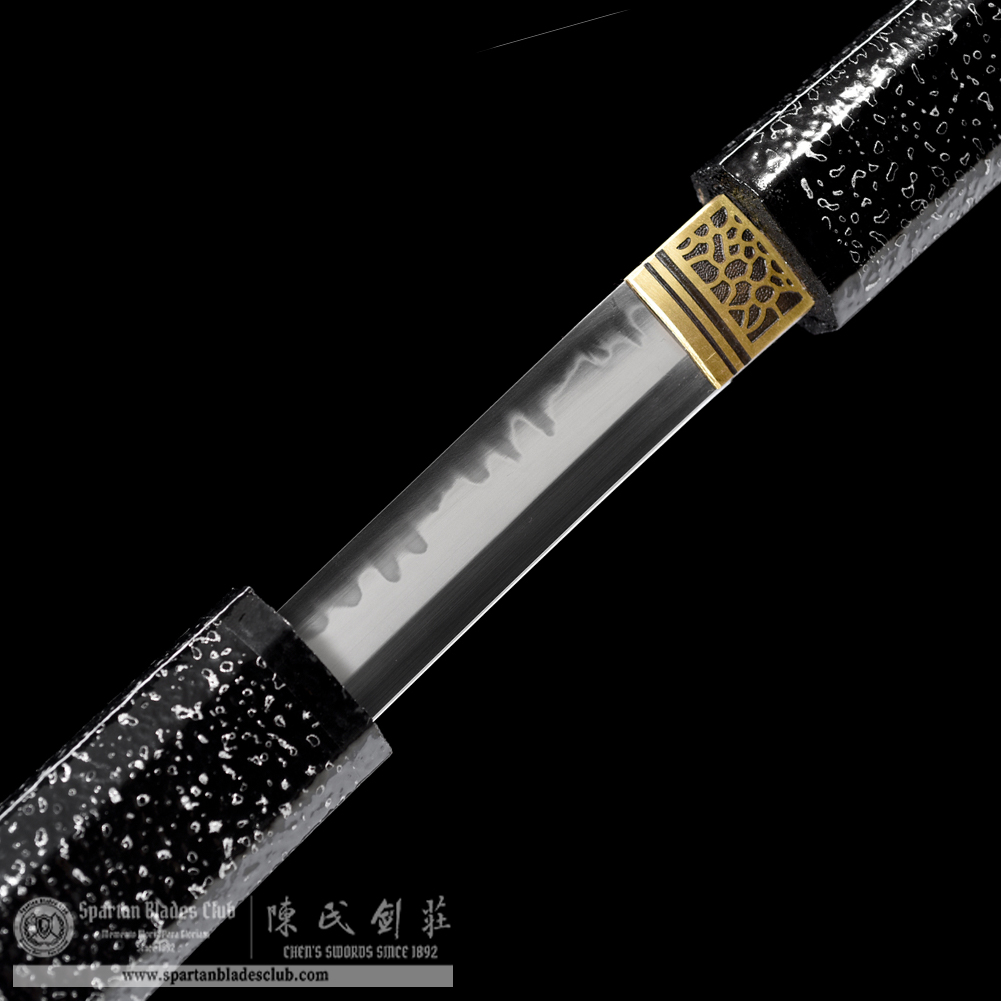 HW19 | Gensui Blade | Shirasaya | Katana | T10 Steel | Clay-tempered | Real Hamon | Hadori Polishing | Battle-Ready | Full-tang | Spartan Blades Club | CHEN'S SWORDS 1892 - Spartan Blades Club - 陳氏劍莊1892