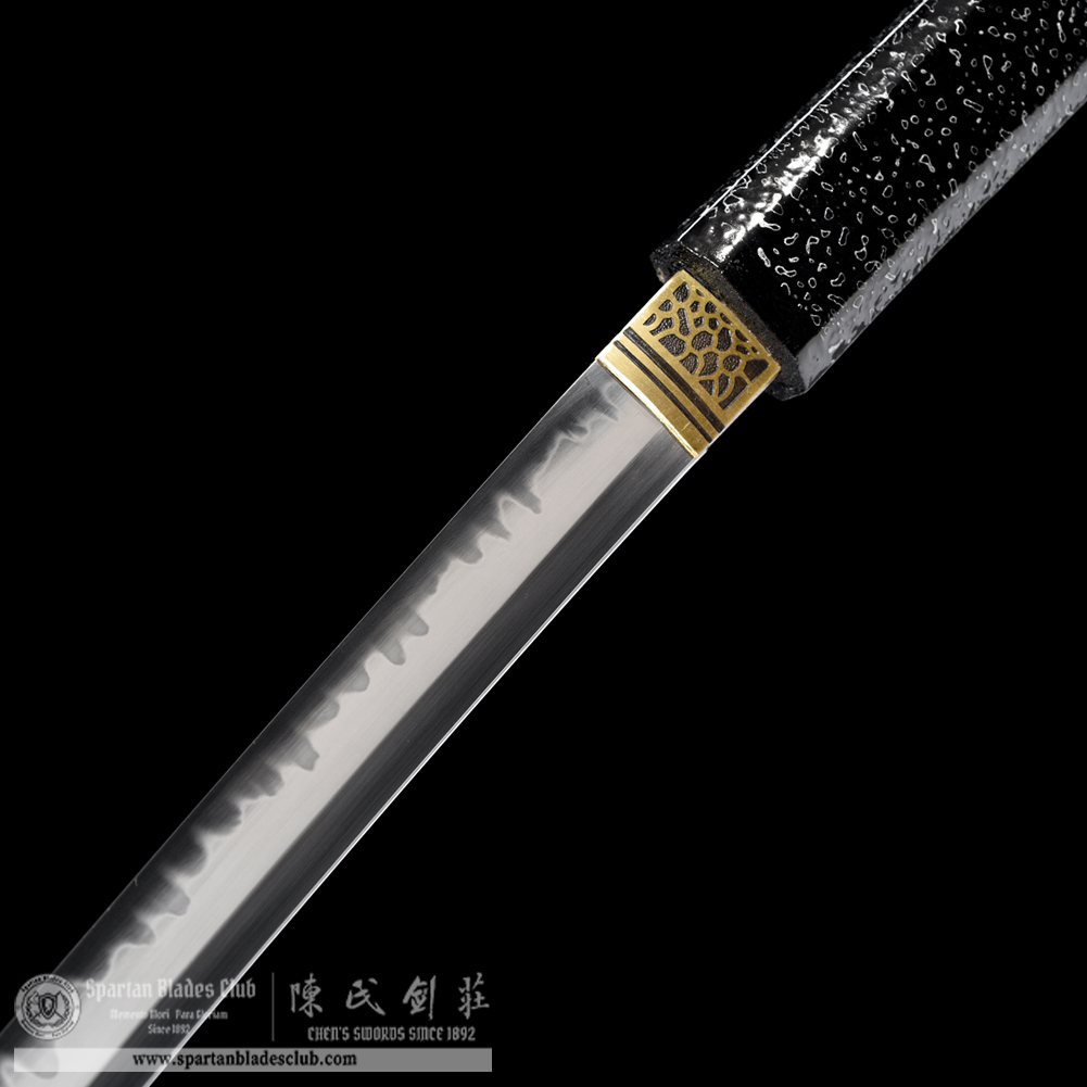 HW19 | Gensui Blade | Shirasaya | Katana | T10 Steel | Clay-tempered | Real Hamon | Hadori Polishing | Battle-Ready | Full-tang | Spartan Blades Club | CHEN'S SWORDS 1892 - Spartan Blades Club - 陳氏劍莊1892