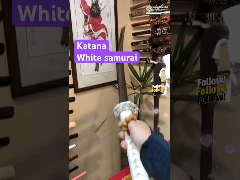 雪影武士 - Storm Shadow Samurai-Katana - Damascus Steel - Hadori Polishing - Full Tang - Battle-Ready - Sakura Blossom Design -Snow White- S.B.C & CHEN'S SWORDS - Spartan Blades Club - 陳氏劍莊1892