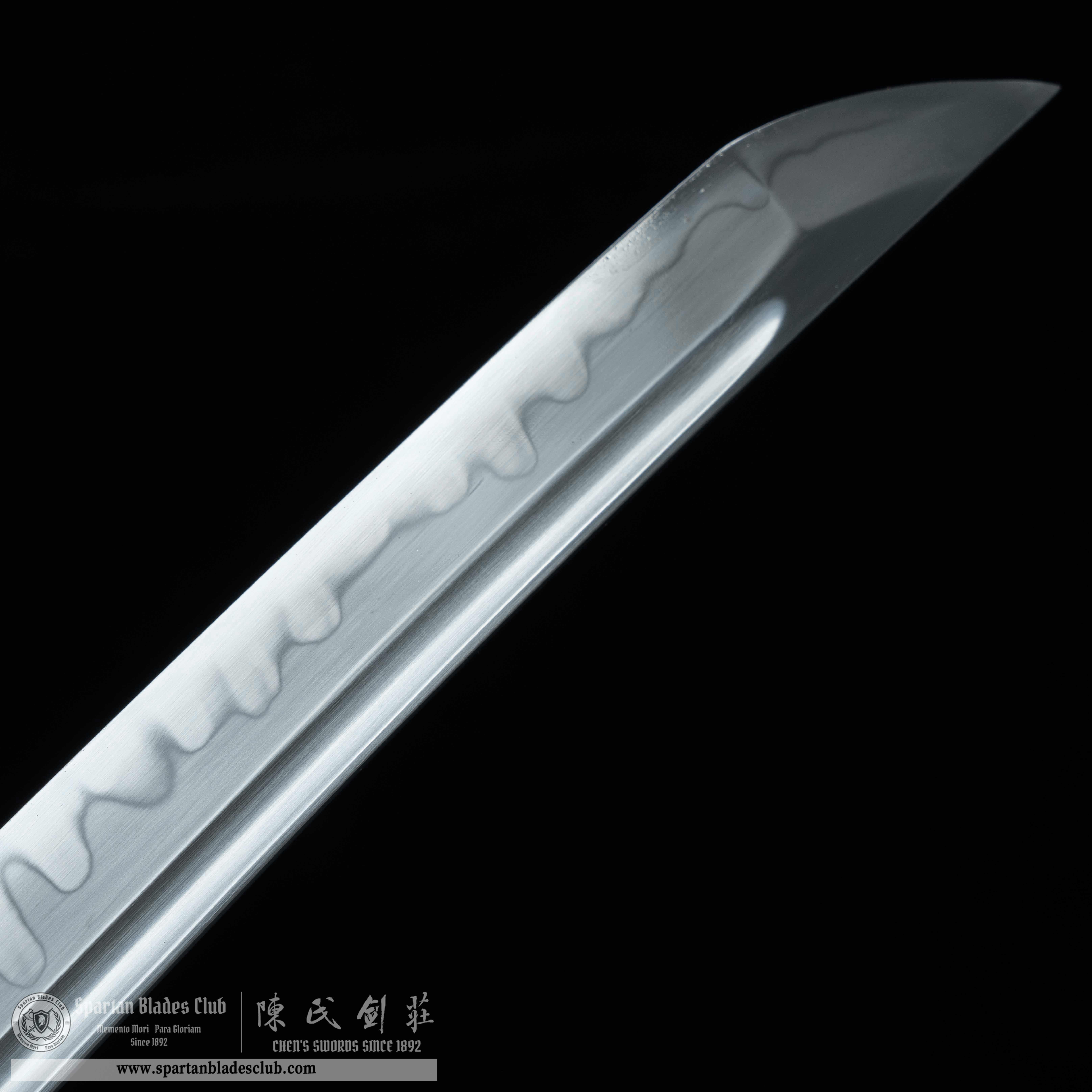 HY65 | IPE Soul Daisho Set | Katana | Wakizashi | Tanto | T10 steel | Clay-tempered | Real Hamon | Brown | Ray-skin | Battle-Ready | Full-tang | Spartan Blades Club | CHEN'S SWORDS 1892 - Spartan Blades Club - 陳氏劍莊1892