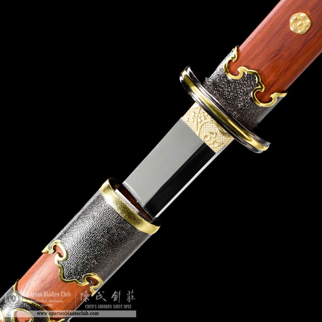 HW27 | ChiMu TangDao | 65Mn ( Spring Steel ) | Red Wood | Battle-Ready | Full-tang | Spartan Blades Club | CHEN'S SWORDS 1892 - Spartan Blades Club - 陳氏劍莊1892