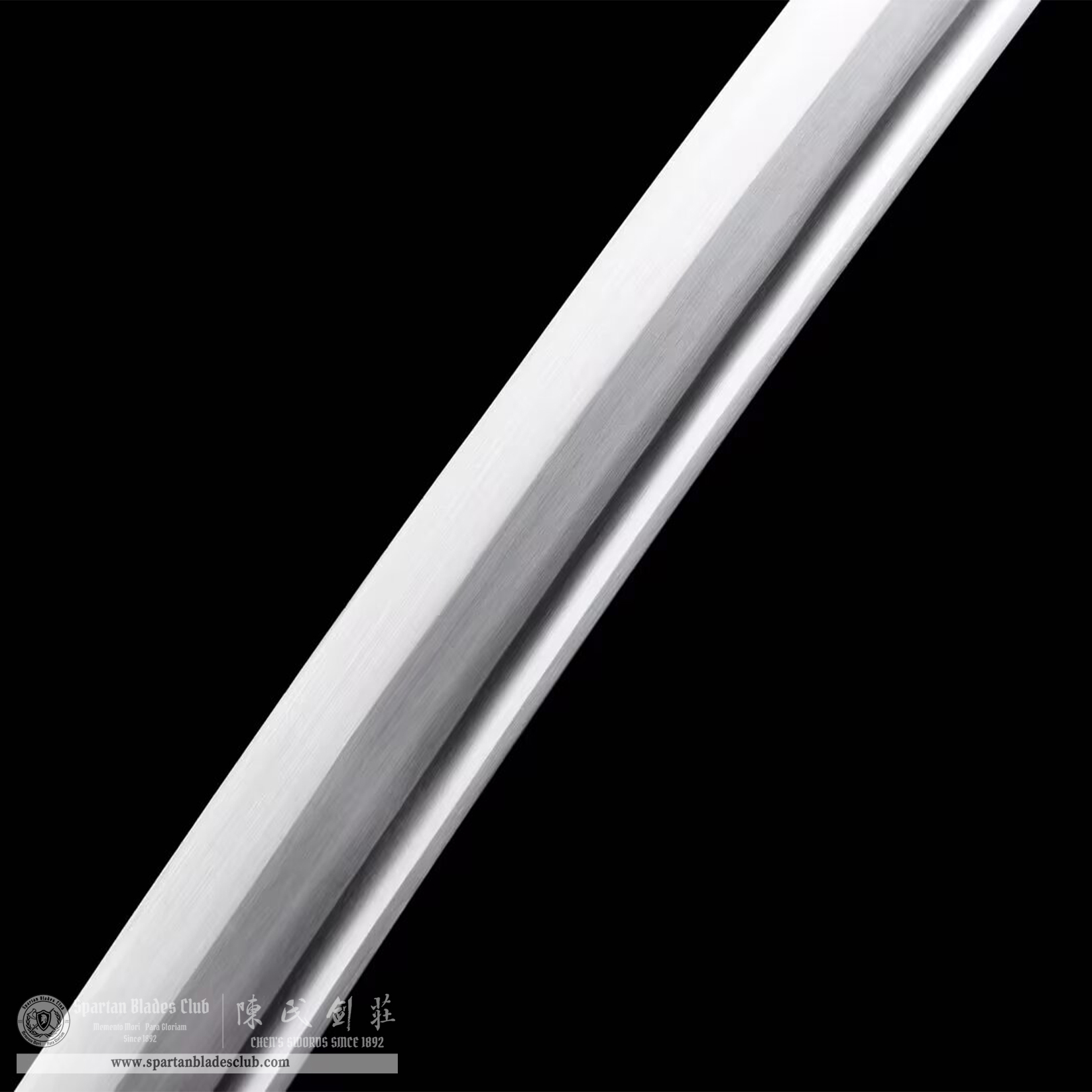 TL38 | MoMei Blade | Chinese Miao Dao | 9260 Spring steel | flower | brown | Battle-Ready | Full-tang | Spartan Blades Club | CHEN'S SWORDS 1892 - Spartan Blades Club - 陳氏劍莊1892