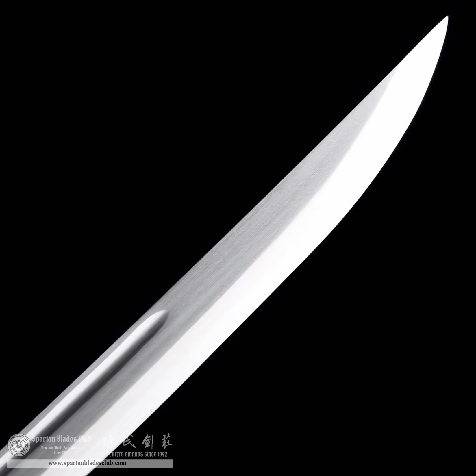 TL38 | MoMei Blade | Chinese Miao Dao | 9260 Spring steel | flower | brown | Battle-Ready | Full-tang | Spartan Blades Club | CHEN'S SWORDS 1892 - Spartan Blades Club - 陳氏劍莊1892