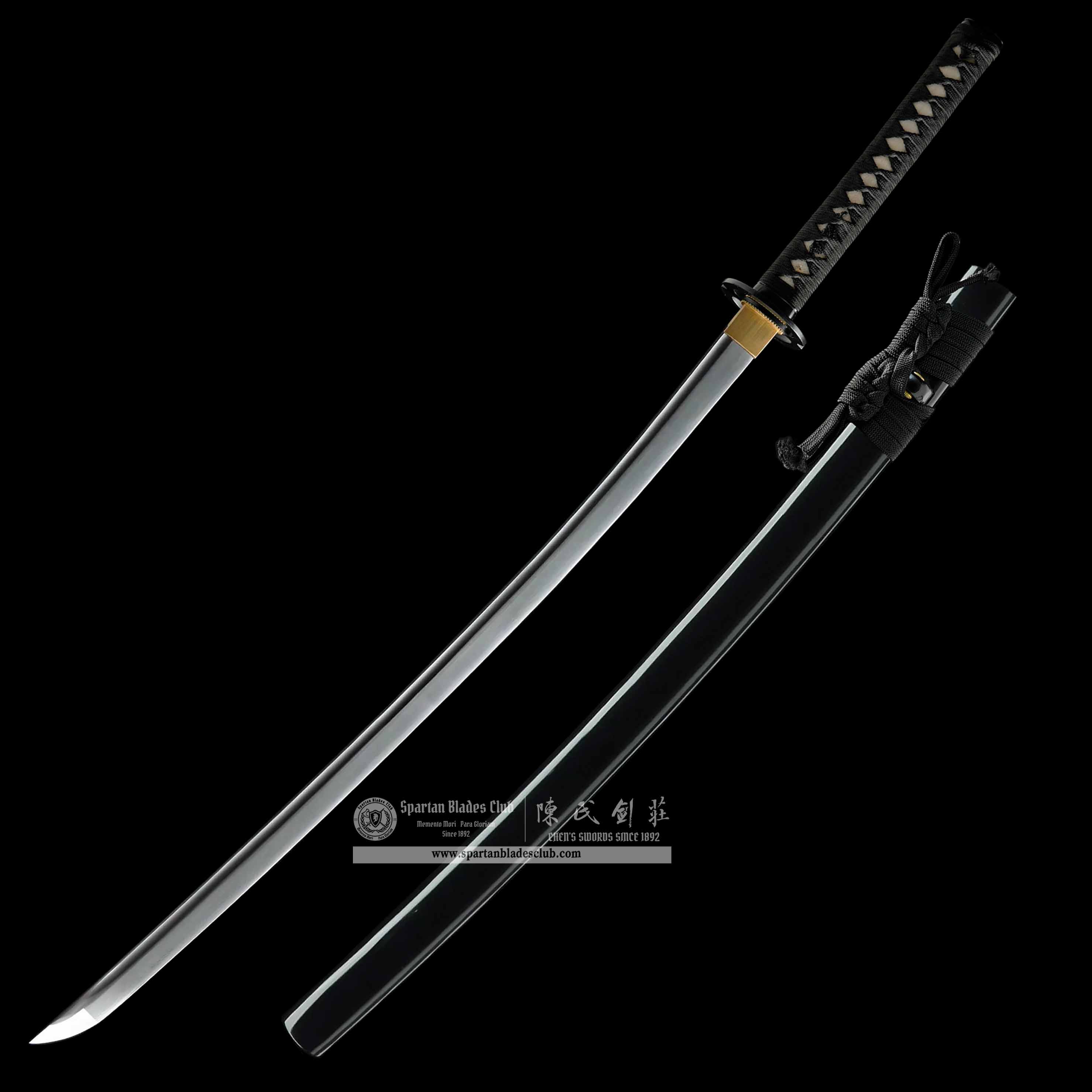 [New]*TK60* Miyamoto Musashi Daisho set - Katana Wakizahi Tanto 3 in 1 - T10 steel - Bo-hi - Full Tang - Battle ready - SBC - Spartan Blades Club - 陳氏劍莊1892