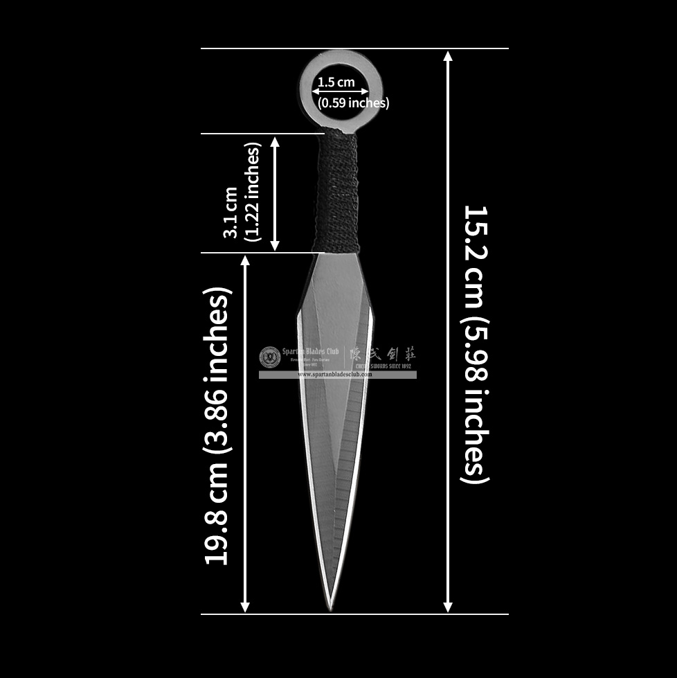 PX04 | Ring-Blade Throwing Dart | Black&white | Battle-Ready | partan Blades Club | CHEN'S SWORDS 1892 - Spartan Blades Club - 陳氏劍莊1892