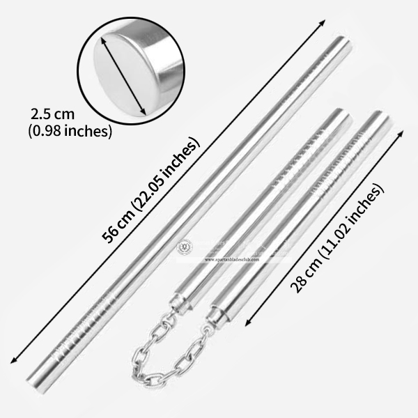 PX06 | Nunchaku | Silvery | Battle-Ready | Spartan Blades Club | CHEN'S SWORDS 1892 - Spartan Blades Club - 陳氏劍莊1892
