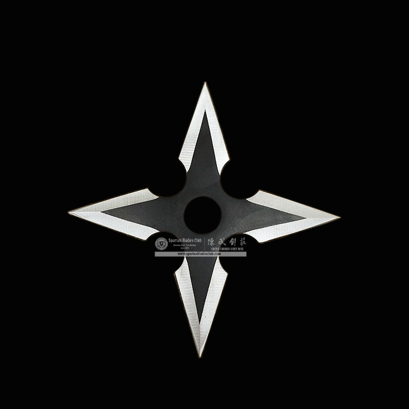 PX07 | Naruto・ Four-Point Shuriken | Black | Battle-Ready | Spartan Blades Club | CHEN'S SWORDS 1892 - Spartan Blades Club - 陳氏劍莊1892