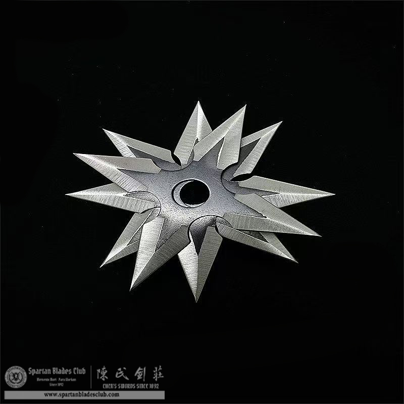 PX07 | Naruto・ Four-Point Shuriken | Black | Battle-Ready | Spartan Blades Club | CHEN'S SWORDS 1892 - Spartan Blades Club - 陳氏劍莊1892