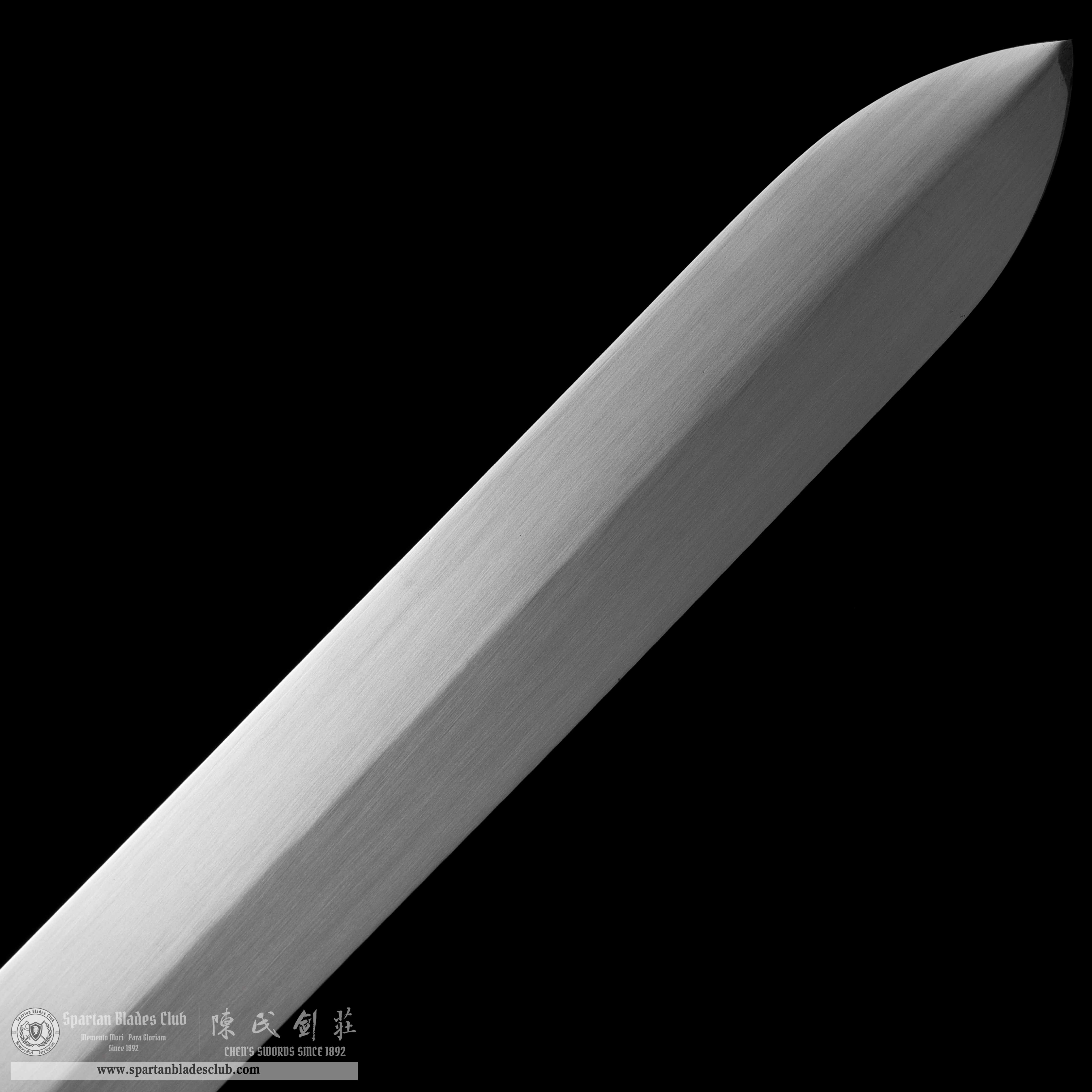 GU02 | Fuqian Jian | Carbon Steel | Rosewood | Brown | Battle-Ready | Full-tang | Spartan Blades Club | CHEN'S SWORDS 1892 - Spartan Blades Club - 陳氏劍莊1892