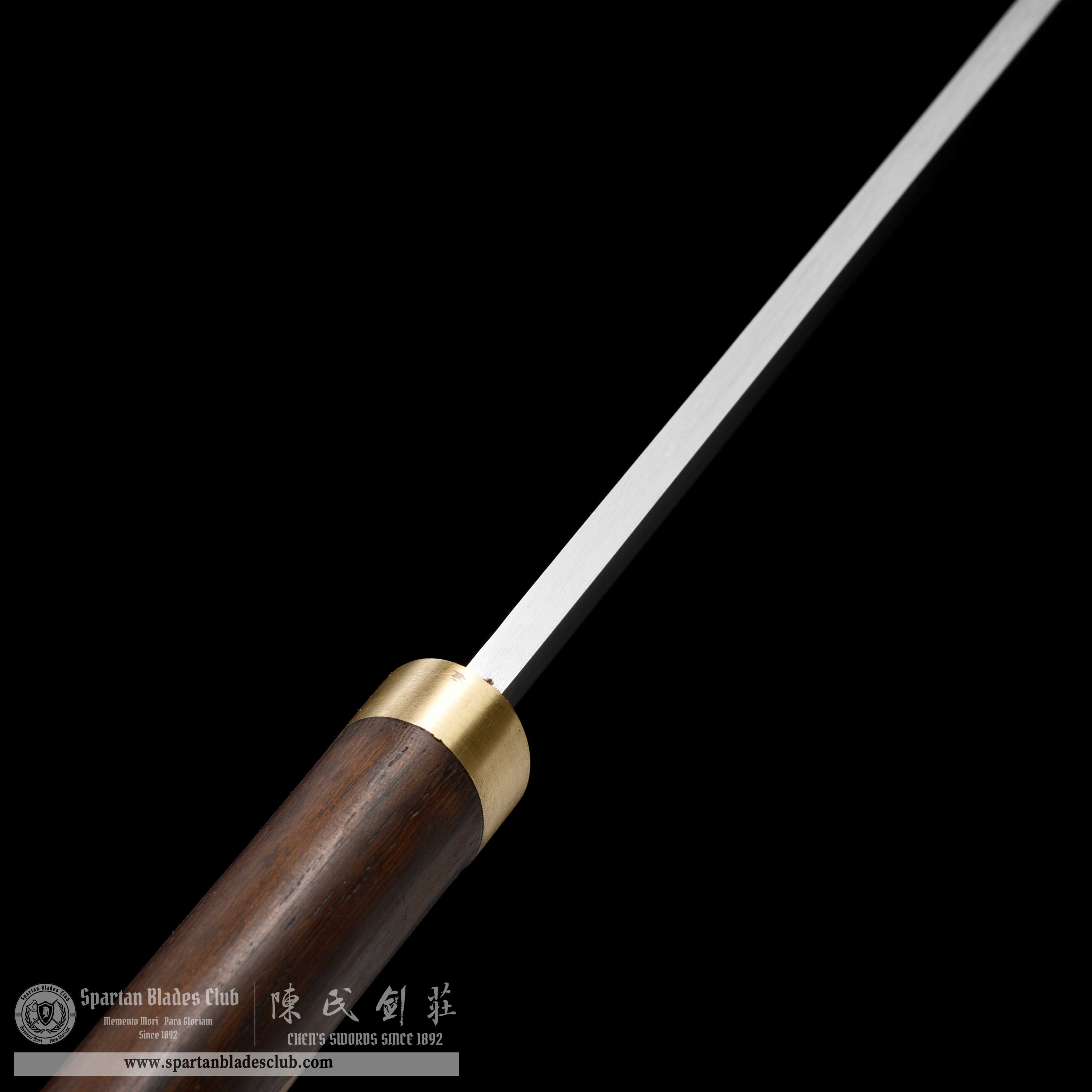 GU06 | YuanMu Blade | Tang Dao | Daisho set | spring steel | brown | Wenge wood | Battle-Ready | Full-tang | Spartan Blades Club | CHEN'S SWORDS 1892 - Spartan Blades Club - 陳氏劍莊1892