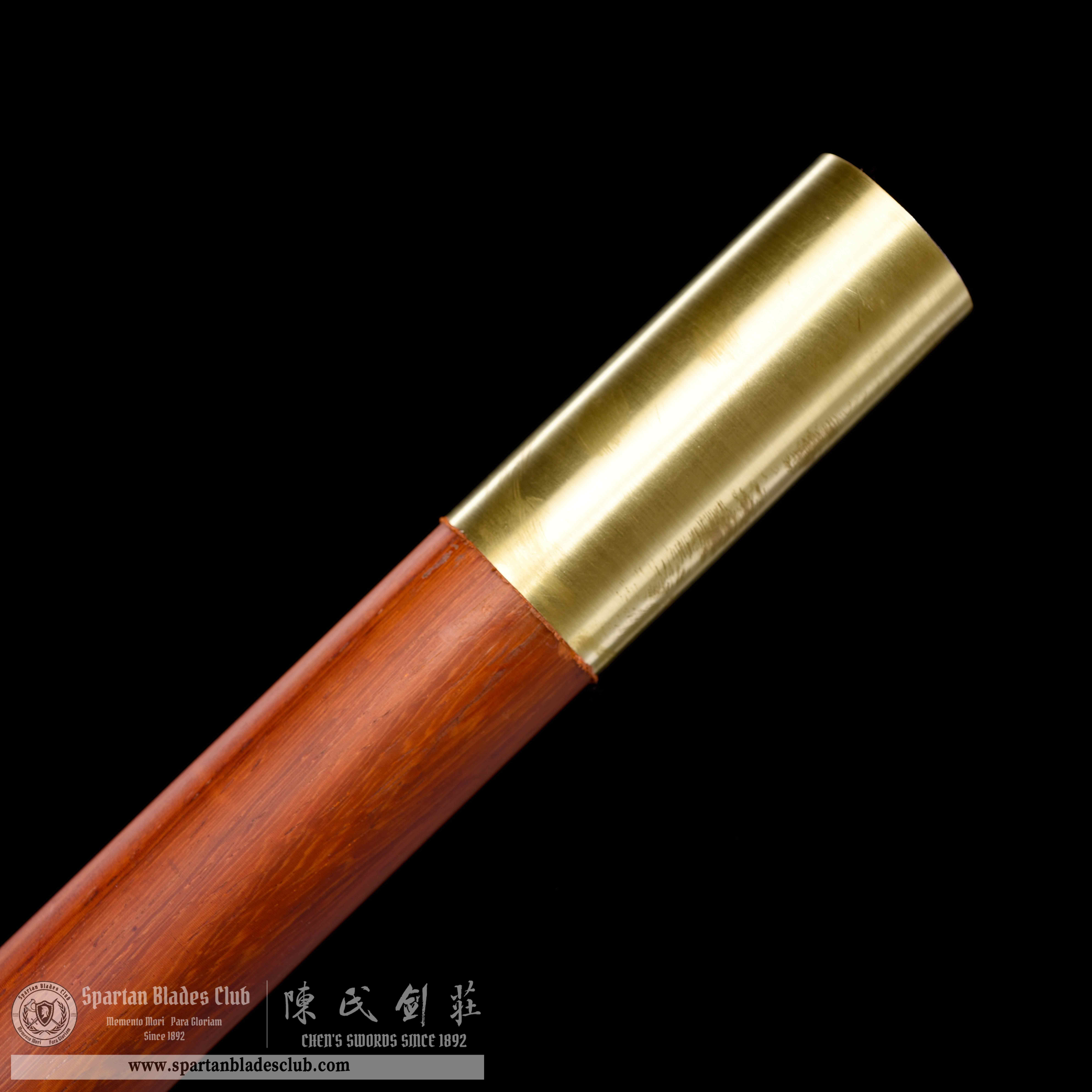 JYG04 | Zhangba She Mao | Chinese weapons | Damascus Steel | Loong(Chinese Dragon)  | Snake | Red | Battle-Ready | Full-tang | Spartan Blades Club | CHEN'S SWORDS 1892 - Spartan Blades Club - 陳氏劍莊1892