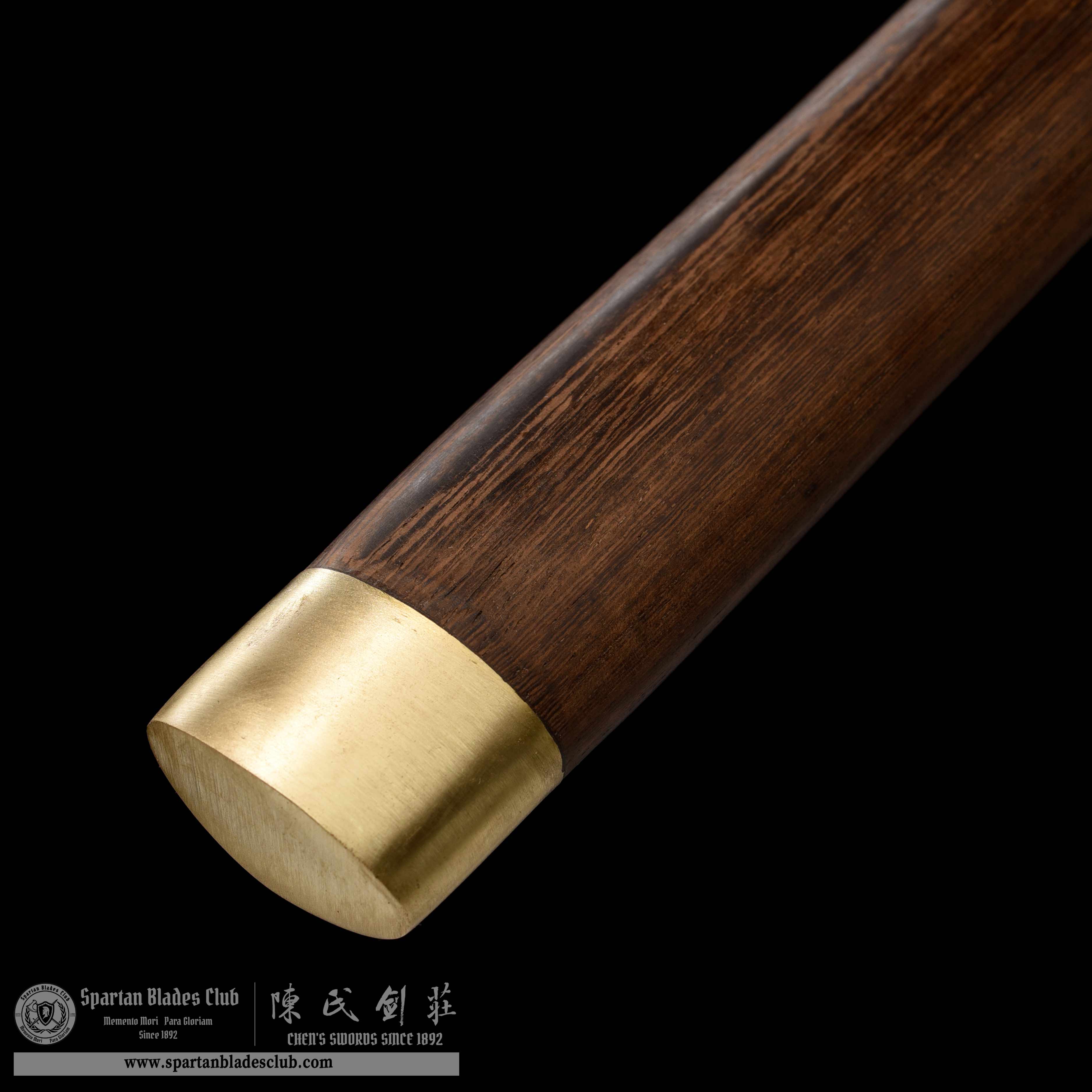 GU06 | YuanMu Blade | Tang Dao | Daisho set | spring steel | brown | Wenge wood | Battle-Ready | Full-tang | Spartan Blades Club | CHEN'S SWORDS 1892 - Spartan Blades Club - 陳氏劍莊1892