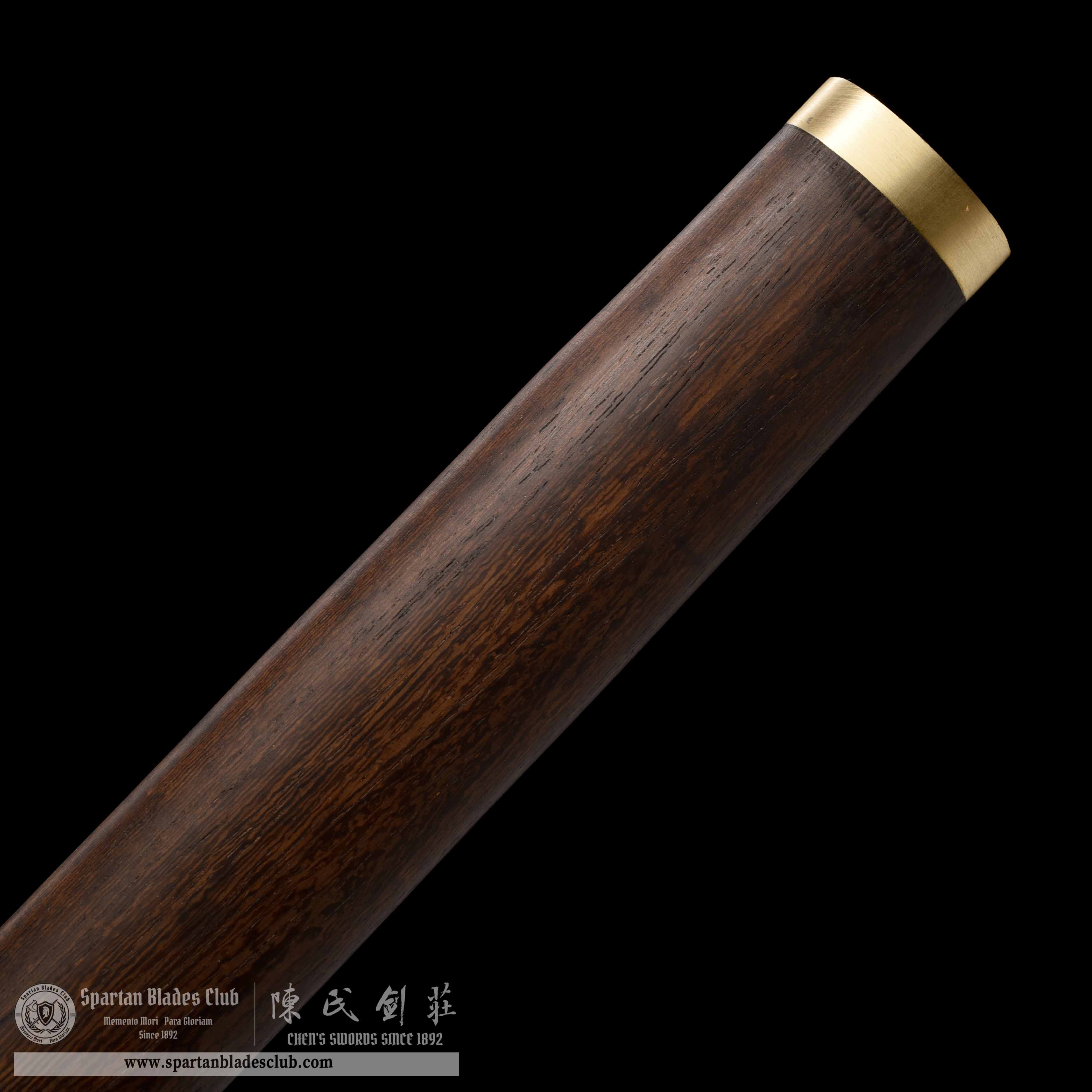 GU06 | YuanMu Blade | Tang Dao | Daisho set | spring steel | brown | Wenge wood | Battle-Ready | Full-tang | Spartan Blades Club | CHEN'S SWORDS 1892 - Spartan Blades Club - 陳氏劍莊1892