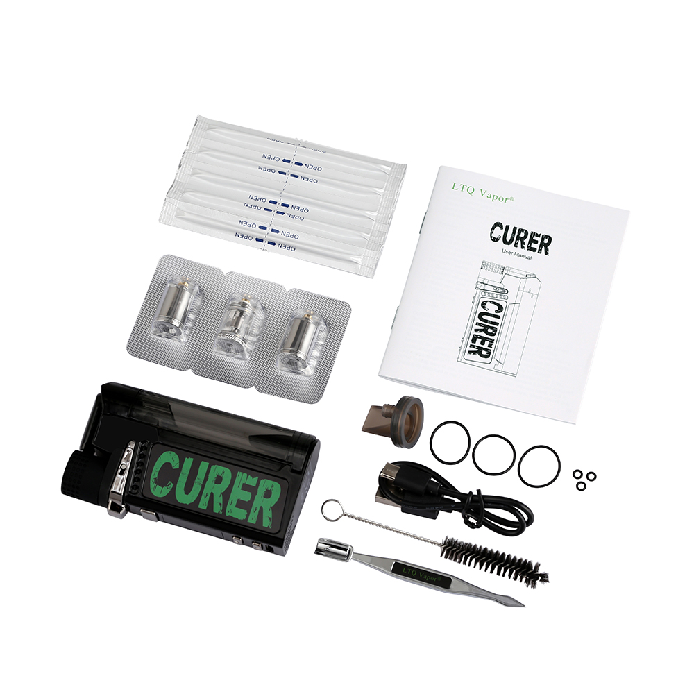 LTQ Vapor Curer Wax/Herb/Oil 3-in-1 Kit - ismokvape--Purchase with Free Shipping!
