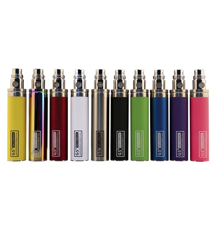 Greensound GS Ego II 2 2200mAh Vape Battery Free Shipping Big 2 2200mah Capacity Greensound GS Ego II 2 2200mAh Vape Battery Free Shipping Big 2 2200mah Capacity