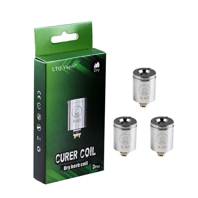 LTQ Vapor Curer Herb/Wax/Oil Coils 3pcs - ismokvape--Purchase with Free Shipping!
