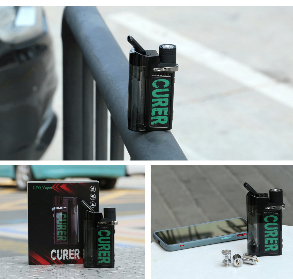 LTQ Vapor Curer Wax/Herb/Oil 3-in-1 Kit - ismokvape--Purchase with Free Shipping!