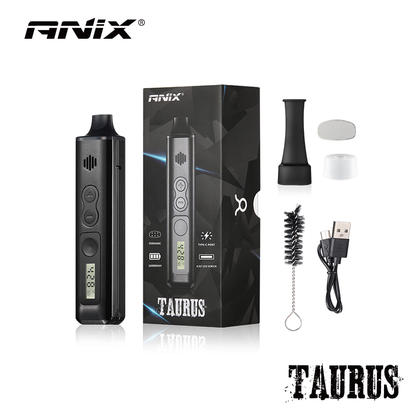 Anix Taurus Dry Herb Vaporizer Kit - ismokvape--Purchase with Free Shipping!