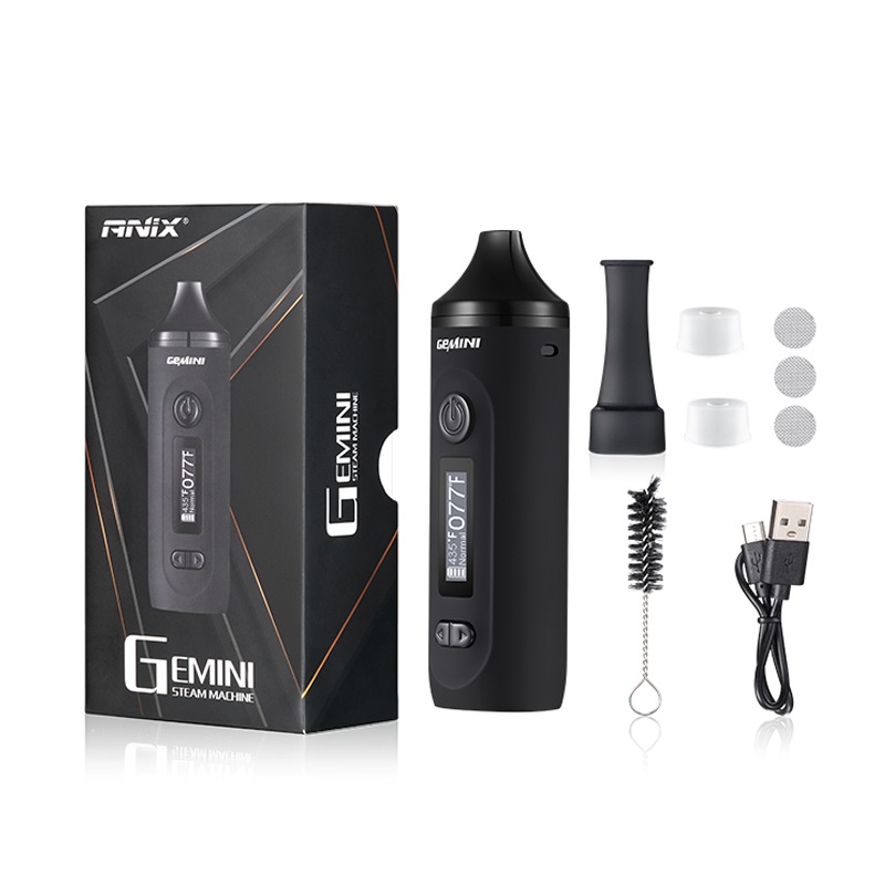 Anix Gemini Dry Herb Vaporizer Kit - ismokvape--Purchase with Free Shipping!