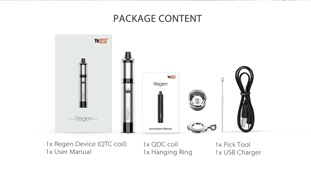 [Wholesale] Yocan Regen Wax Pen Kit - ismokvape--Purchase with Free Shipping!