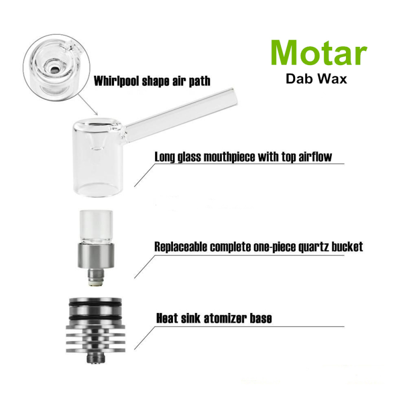 Longmada Motar I Wax Atomizer - ismokvape--Purchase with Free Shipping!