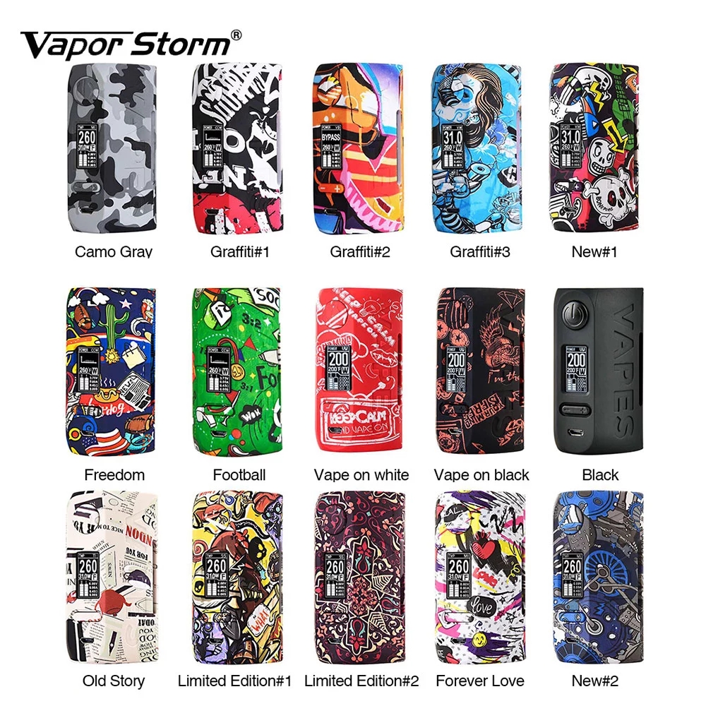 Vapor Storm Puma 200W Box Mod - ismokvape--Purchase with Free Shipping!