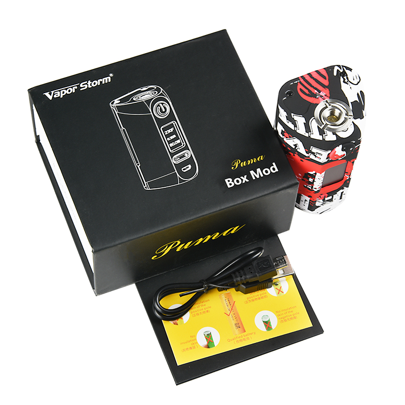 Vapor Storm Puma 200W Box Mod - ismokvape--Purchase with Free Shipping!